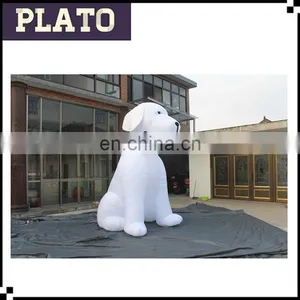 Giant Inflatable White Dog Inflatable Animals for Commercial Event thumbnail-1