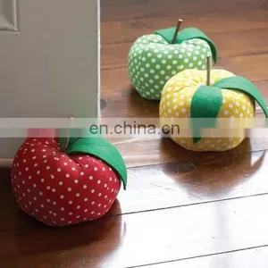 Emoji Pillow Cartoon Pillow ,Apple Door Stoppers Apple Cushion Simple, DIY, Sewing Projects for Baby thumbnail-1