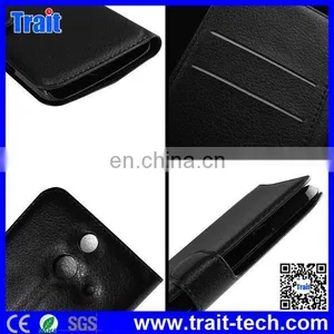Cheap Wallet Style Magnetic Flip Stand PC PU Leather Case for HTC One (E8) Ace thumbnail-3