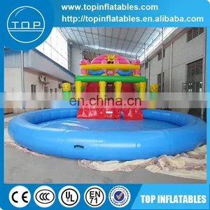 Best Selling 0.55mm PVC Tarpaulin Jumping Castles Inflatable Water Slide thumbnail-2