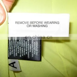 Custom Printed Clothes Label Satin Label thumbnail-3