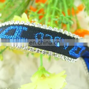 New Design Hot Fix Rhinestone Tirmming With Glue thumbnail-3