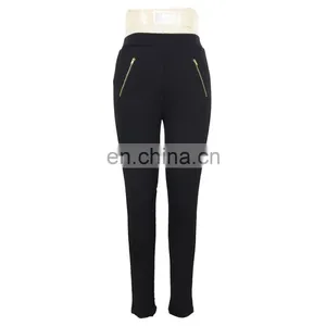 Knitted Old Women Zipper Pocket Formal Trouser Pant ODM Factory thumbnail-1