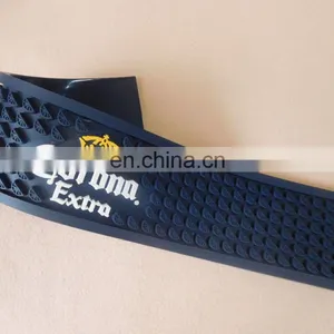Pvc Brand Logo Bar Mat With Different Color thumbnail-2