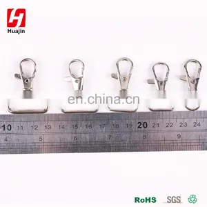 Silver Metal Small Swivel Clasps, Lobster Claw Clasp,Lanyard Snap Hook thumbnail-1