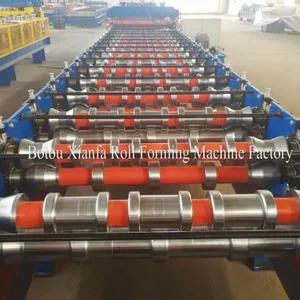 Latest Designed Profile Metal Roofing Roll Forming Machine thumbnail-4
