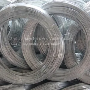 BWG 21 22 20 Binding Electro Galvanized Steel Iron Wire thumbnail-1