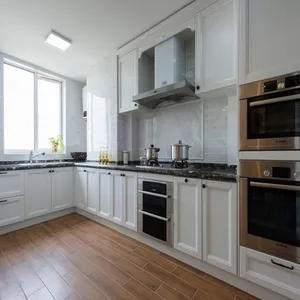 Wooden Kitchen Cabinet Supplied by China Kitchen Cabinet Factory thumbnail-2