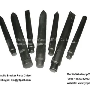 Excavator Rock Breaker Attachment Chisel Moil Point HM135,HM140V,HM190V,HM200,HM220,HM230 thumbnail-1