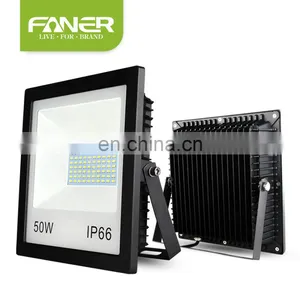 China Faner SMD Led Light Outdoor Led Foodlight Garden Lamp Aluminum Ip65 Waterproof 100w for Garage for Garden for Billboard thumbnail-3
