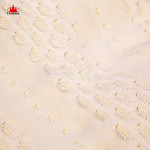 100% Cotton Geometry Triangle Knitted Throw Blanket Shawl Blanket Yellow thumbnail-4