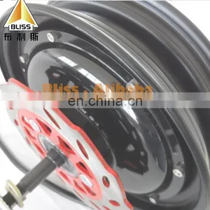 Manufacturers Supply 1500W Brushless DC Wheel Hub Spoke Motor Electric Bike Modified Motor Brushless Hub Motor thumbnail-6