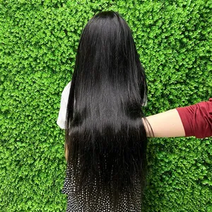 KHH Wholesale Brazilian Straight With Pre Plucked Hairline for Black Women, Lace Front Human Hair Wigs thumbnail-5