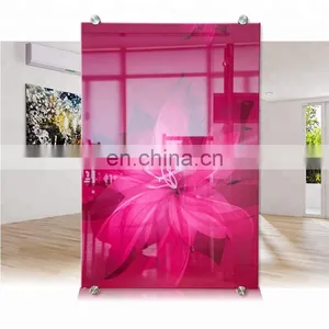 Silk Screen Printing Color Glittering Glass For Refrigator/air Conditioner thumbnail-2