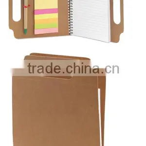 Wholesale Office Supplies Paper Cover Notebook With Sticky Notes thumbnail-1