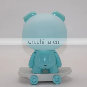 Hight Quality Plastic Touch Lamp for Bedrooms Living Room Portable Table Bedside Lamps thumbnail-5