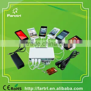 100% Secure 6 USB Ports Mobile Phones Display With Disconnect Alarm thumbnail-1