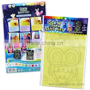 Glow-In-The-Dark Sand Art Kit thumbnail-1