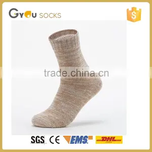 Asian Boy Color Mixing Knitted Cotton Men Tube Socks/ Knitted Machine thumbnail-2
