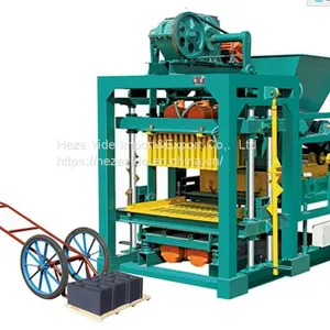 QTJ4-20B Automatic Cement Concrete Hollow Brick Forming Machine thumbnail-2