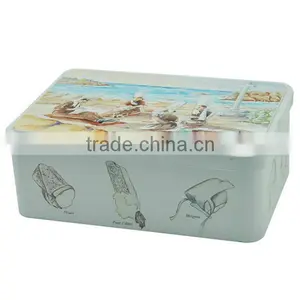 Square Tin Box thumbnail-2