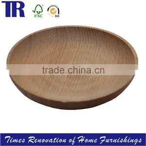 Wood Round Tray,Food Tray Plate,Natural Fruit Tray Plate thumbnail-1