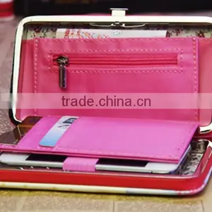 Graffiti PU Leather Handbag Wallet Purse Cartera Carteira Para Dama Mujer de Ultimos Modelos thumbnail-4