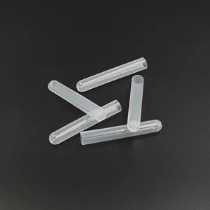 Cheap Price 5ml 10ml 25ml 50ml 100ml Flat or Round Bottom Clear Plastic Lab Test Tube thumbnail-1