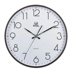 2021 New PW345 Round Large Quartz Wall Clock Sweep Movement thumbnail-2