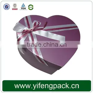 Heart Shaped Jewelry Packaging Box, Paper Heart Packaing Jewellery Box thumbnail-1