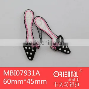 the Cute Design Girl Embroidery Trimming Patch thumbnail-1