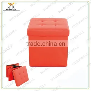 WorkWell Foldable Storage Ottoman Kw-D9022 thumbnail-1