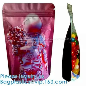 Resealable Airtight Bags, Zipper Lock Pouch, Reclosable Lock Food Storage Bags Heat Seal Pouches Grocery Pack thumbnail-5