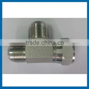 OEM SAE Hydraulic Quick Tee Street Hose Male Coupling 6602-16-16-16 thumbnail-1