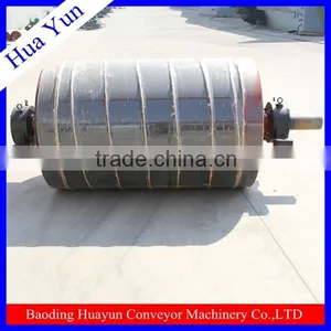 Rubber Lagging Belt Conveyor Pulley for Belt Conveyor System Supplier's Choice thumbnail-1