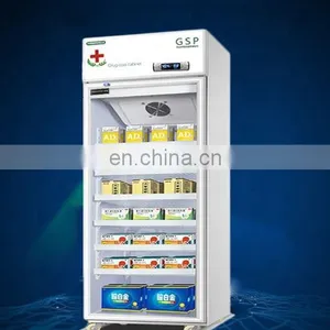 270L Medicine Shade Cabinet Commercial Medical Hospital Medicine Display Cabinet Refrigerated Single Door Pharmacy Freezer thumbnail-5