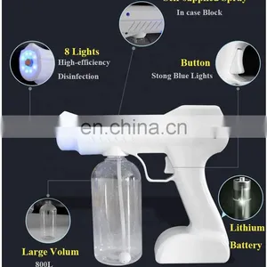 2020 Hot Sale Electric Atomizer Sprayer Wireless Portable Micro Nano Steam Nano Spray Gun thumbnail-5