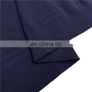 Comfortable High Elastic Polyester 1*1 Flat Knit Rib Brand Womens Ribbed Knit Top thumbnail-3