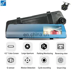 Factory Customization Hd Car Dual Camera Recorder Rearview Mirror Dvr Dash Cam thumbnail-3