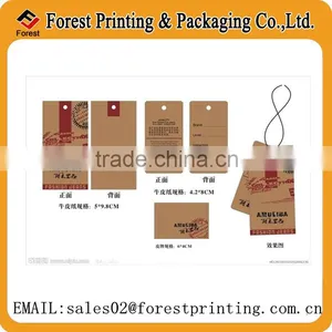 Jeans Hang Tag Printing,Kraft Paper Hang Tag Wholesale thumbnail-1