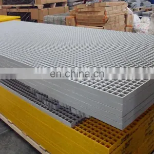 Fiberglass Reinforced Plastic Composite Anti Slip FRP/GRP Molded Grating thumbnail-4