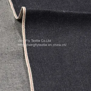 11.5oz Selvage Cotton Slub Denim Twill Fabric Selvedge Denim Jeans Manufacturer W284123 thumbnail-2