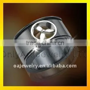 Reasonable Price Titanium Mens Newest Design Finger Ring Paypal Acceptable thumbnail-1