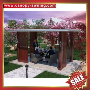 High Quality Backyard Aluminum Pavilion Shelter Canopy Awning Gazebo for Sale thumbnail-2