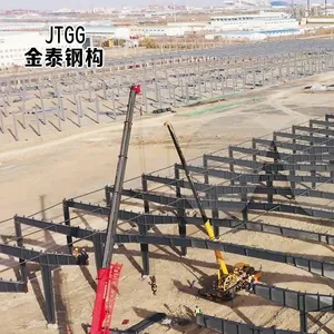 Prefabricated Steel Warehouse / Workshop Activities House Prefabricate Steel Structure Warehouse thumbnail-3