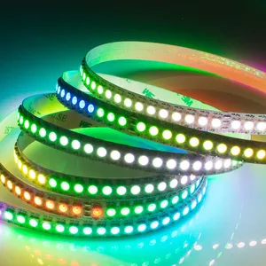 SMD Led Diode RGB 5050 LC8812B 144 Leds/M 12mm PCB DC 5V Colorful Landscape Decoration Lighting Addressable Led Strip thumbnail-1