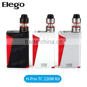 Good Price Triangle Design Smok H-PRIV 220W TC Mod Fit for Micro TFV4 Tank Black Silver White Color Smok H-PRIV Kit thumbnail-2
