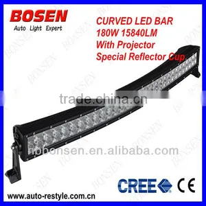 180W CREE Curved Led Light Bar for Tractor, Forklift, Off-road, ATV, Excavator, Heavy Duty Equipment Etc. thumbnail-1