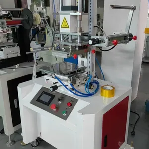 Packaging Can Printing Round Surface Heat Transfer Machine Auto Parts Flat Gold Hot Silver Cup Printing Transfer Machine thumbnail-3