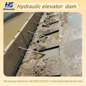 Hydraulic Elevator Dam, Steel Dam Gate, Landscape Steel Dam, Hydraulic Engineering, Hydraulic Hoist for Steel Dam Gates, Hydraulic Flap Gate thumbnail-1